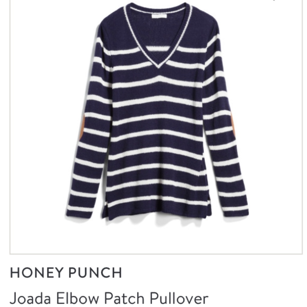 Stitch Fix Lightweight Sweater with Elbow Patches